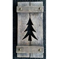 ADORNO PINO RUSTICO MADERA COLOR VINTAGE