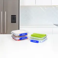 SISTEMA - Set de 3 Contenedores Herméticos - Capacidad 520 ml.- Fabricado en Nueva Zelandia