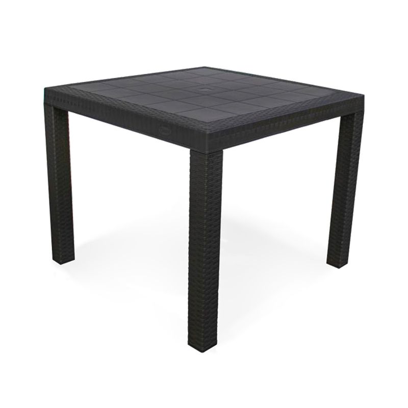 SANCHIA - MESA ETERNA PLÁSTICO CHOCOLATE