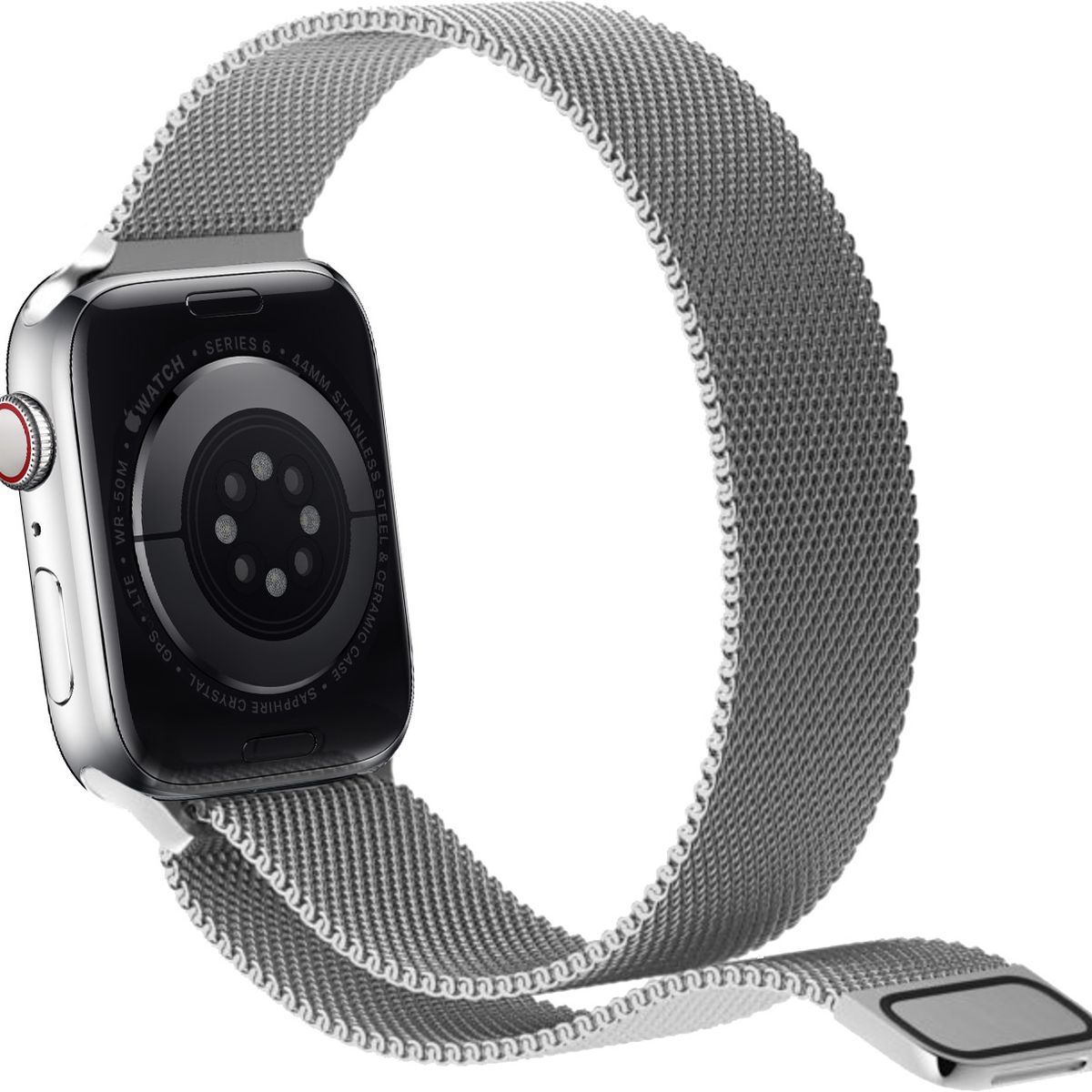 GENERICO - Correa Para Apple Watch Magnetica Metal Premium 42 / 44 / 45 / 49 mm