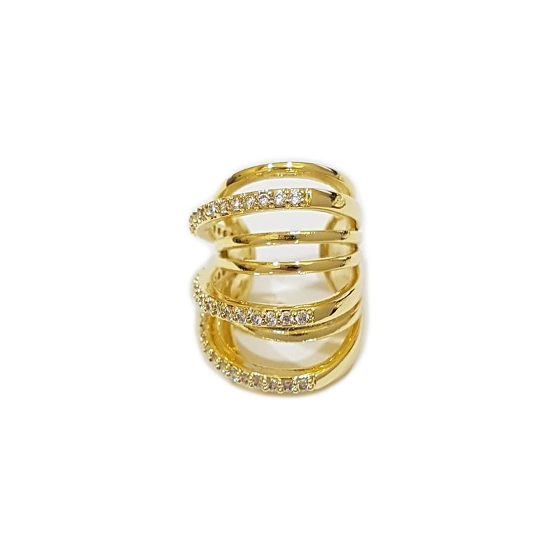 GENERICO - Aro A Presión Earcuff Puntos Ann
