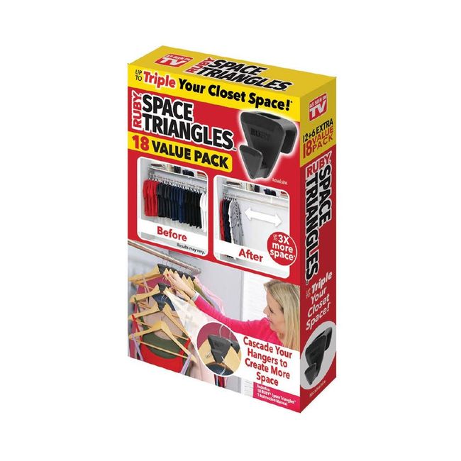 GENERICO - Organizador Ganchos Colgadores para Ropa Antideslizante