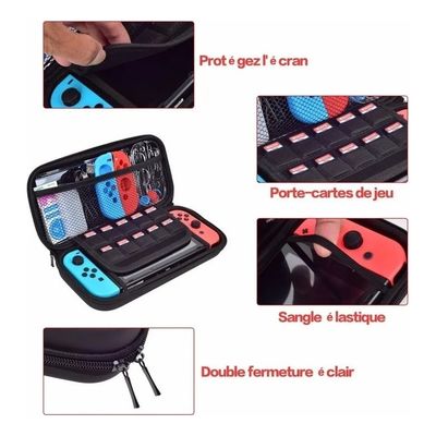 Imagen 2 del producto ESTUCHE PROTECTOR PARA NINTENDO SWITCH CON ACCESORIOS