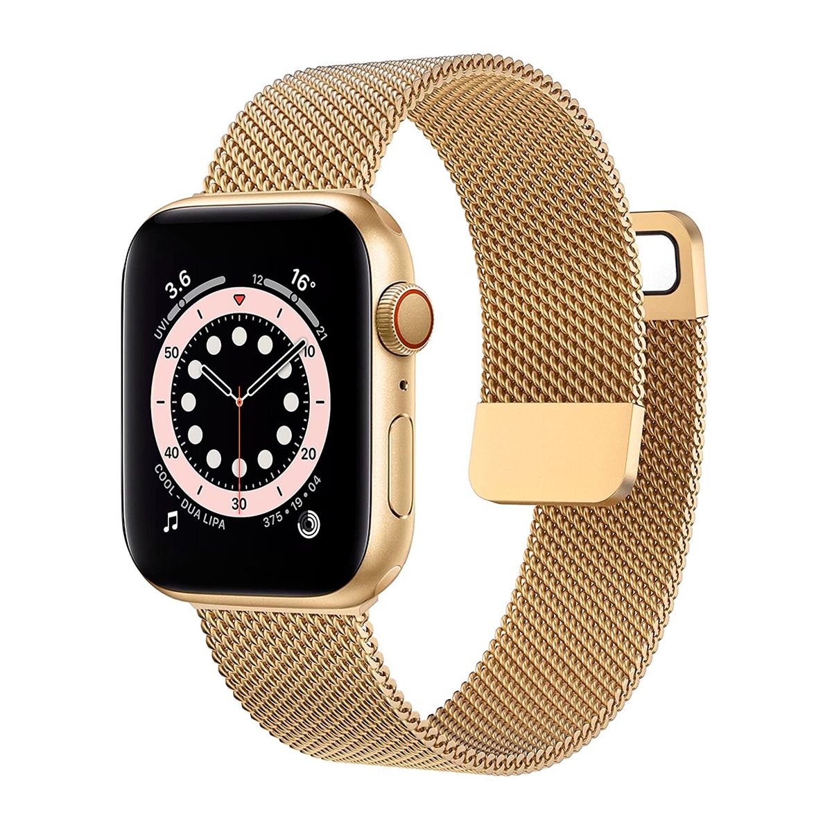 GENERICO - Correa Para Apple Watch Magnetica Metal Premium 42 / 44 / 45 / 49 mm