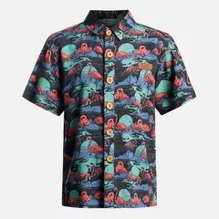HAKA HONU - Camisa Niño Good Kid Print Negro