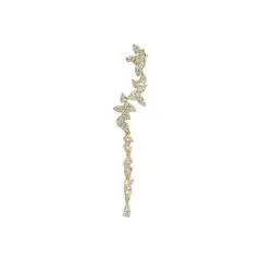 GENERICO - Aro Trepador A Presión Earcuff Lagrima Colgante