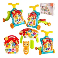 GENERICO - Caminador Para Bebe Scooter Musical Multifuncional 5 En 1