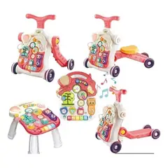 GENERICO - Caminador Para Bebe Scooter Musical Multifuncional 5 En 1