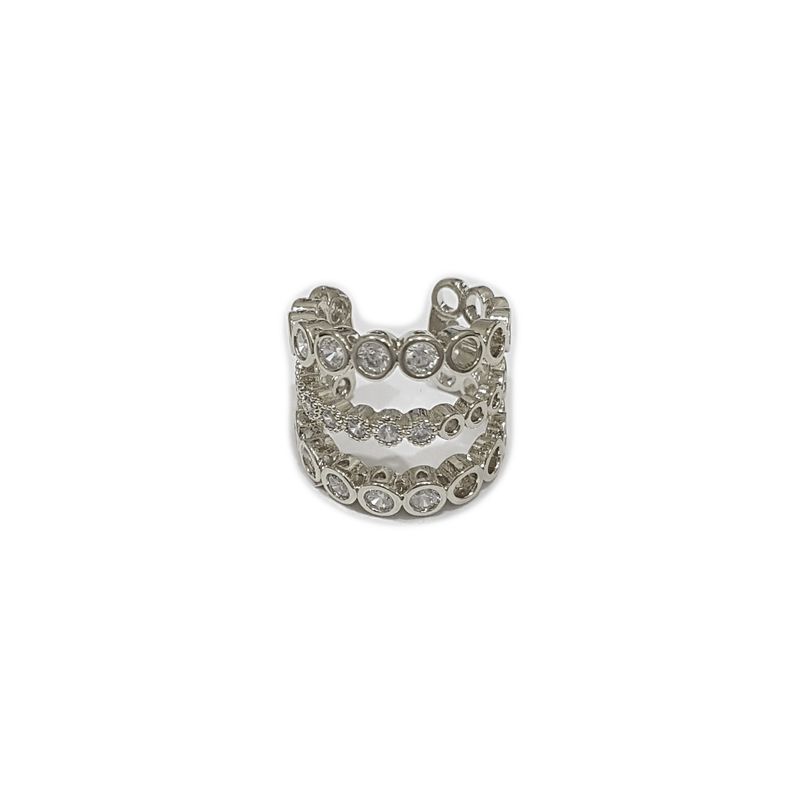 GENERICO - Aro A Presión Earcuff Puntos Bella