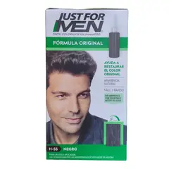 JUST FOR ME - Just For Men Tintura en Shampoo Color Negro