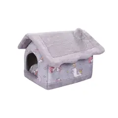 GENERICO - Casa de Felpa Para Mascotas Tamaño Mediano
