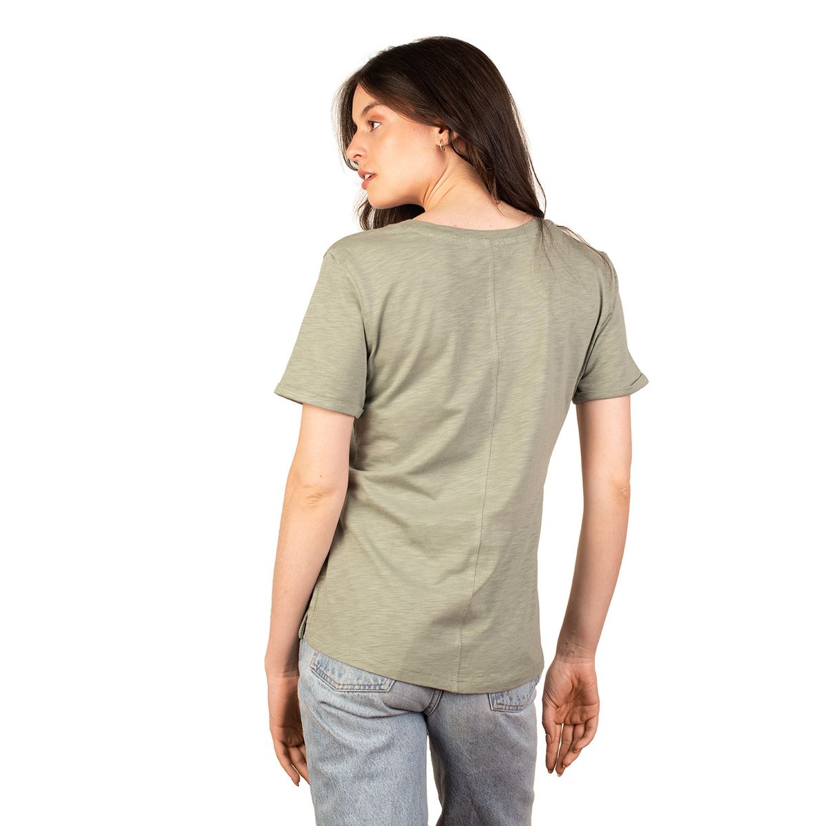 LENGA - Polera Tara Escote en V Sustentable Lenga®