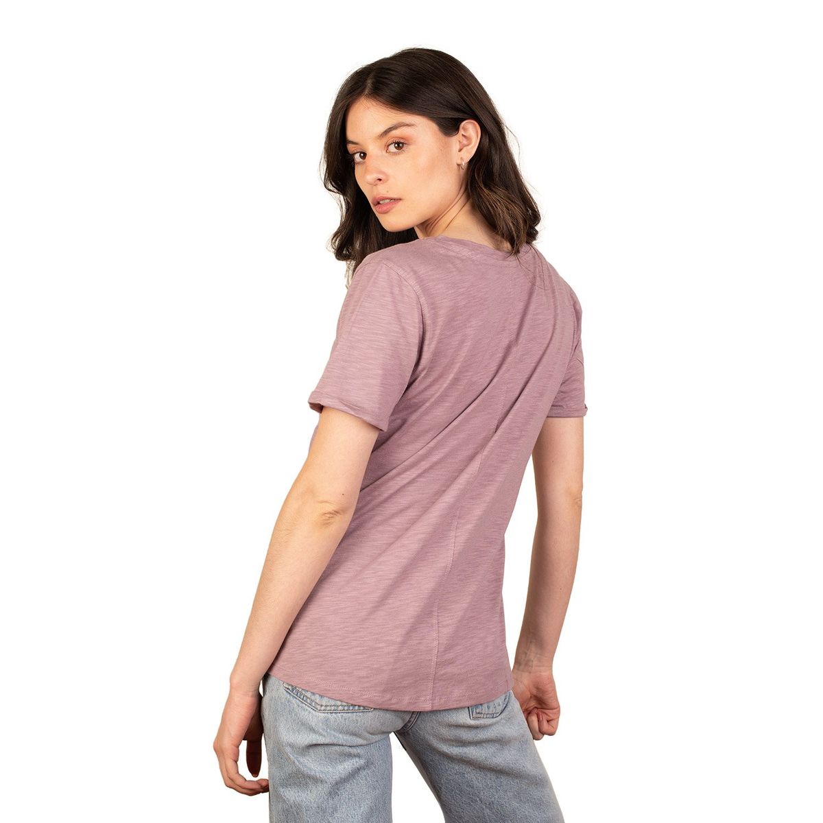 LENGA - Polera Tara Escote en V Sustentable Lenga®