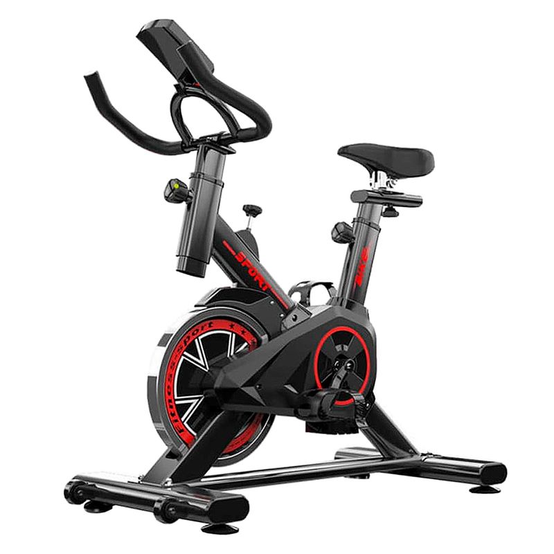 SPORTIME - Bicicleta Spinning Pro Sport 6kg Resistencia Ajustable