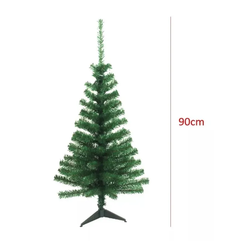 GENERICO - Árbol de Navidad 90 cms Verde Efecto Denso