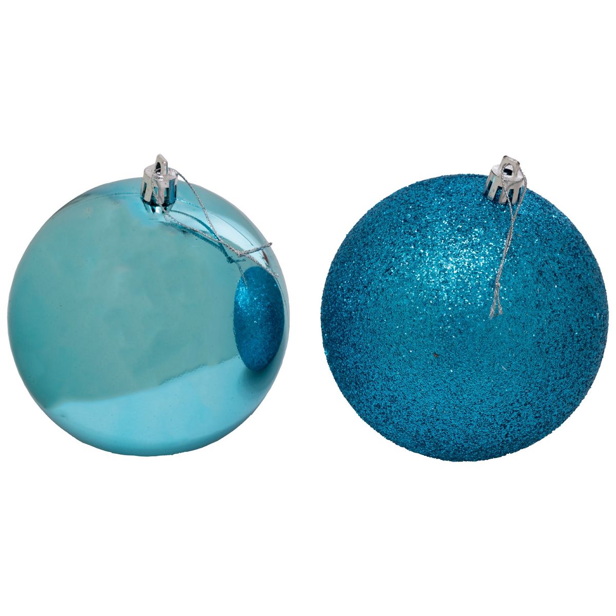 PROPLASTIC - Set de 6 esferas navideñas 10 cms calipso