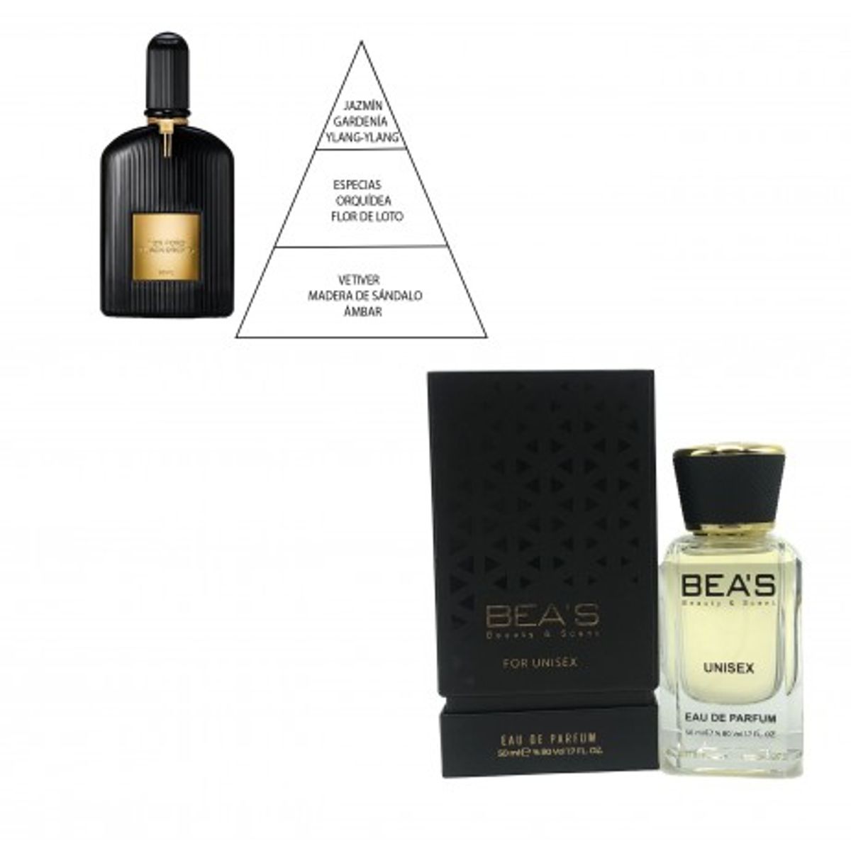 BEAUTY AND SCENTS - Perfume Beas 714  Unisex Edp 50 Ml