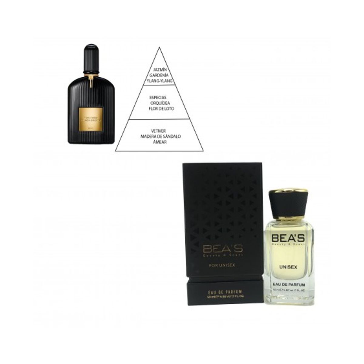 BEAUTY AND SCENTS - Perfume Beas 714  Unisex Edp 50 Ml