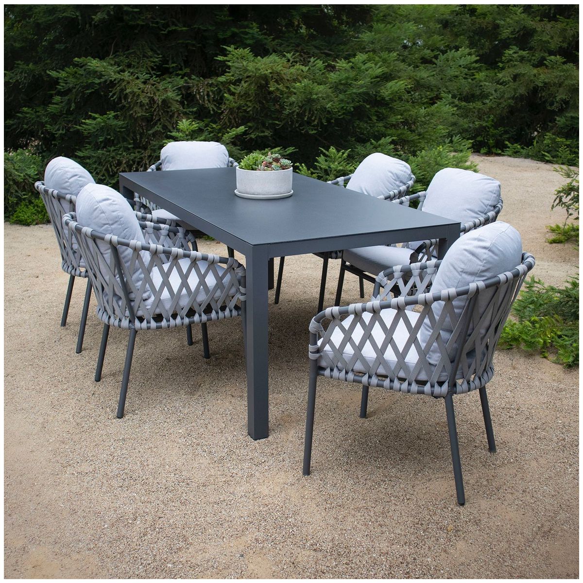 GENERICO - Juego de comedor de terraza Taruka