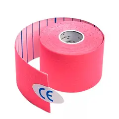 ONEDER - Venda Kinesiológica De 5 Cm X 5 Mts Cinta Tape Neuromuscular Fucsia