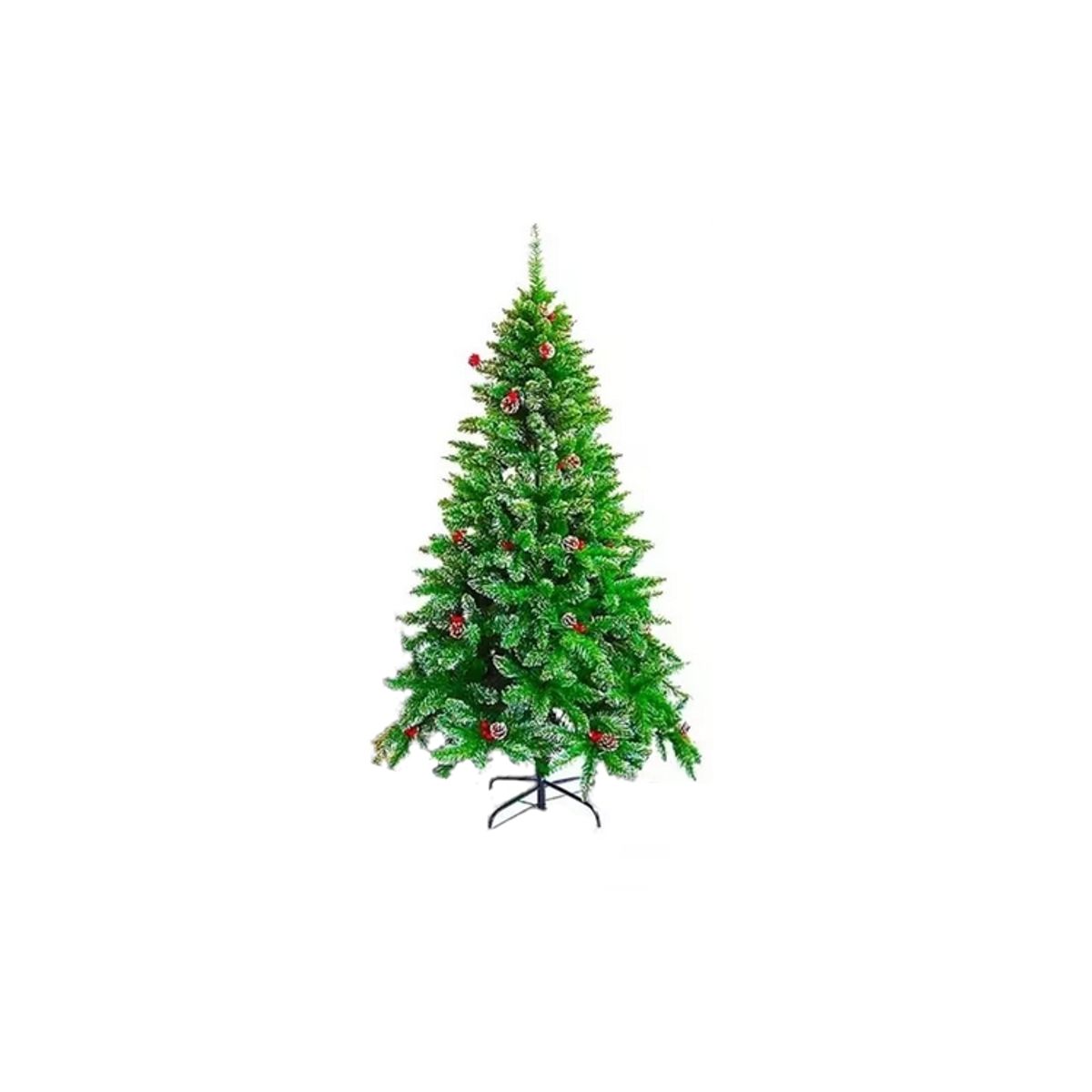 GENERICO - Arbol Navidad 1.80 Mts Frondosos con guindas