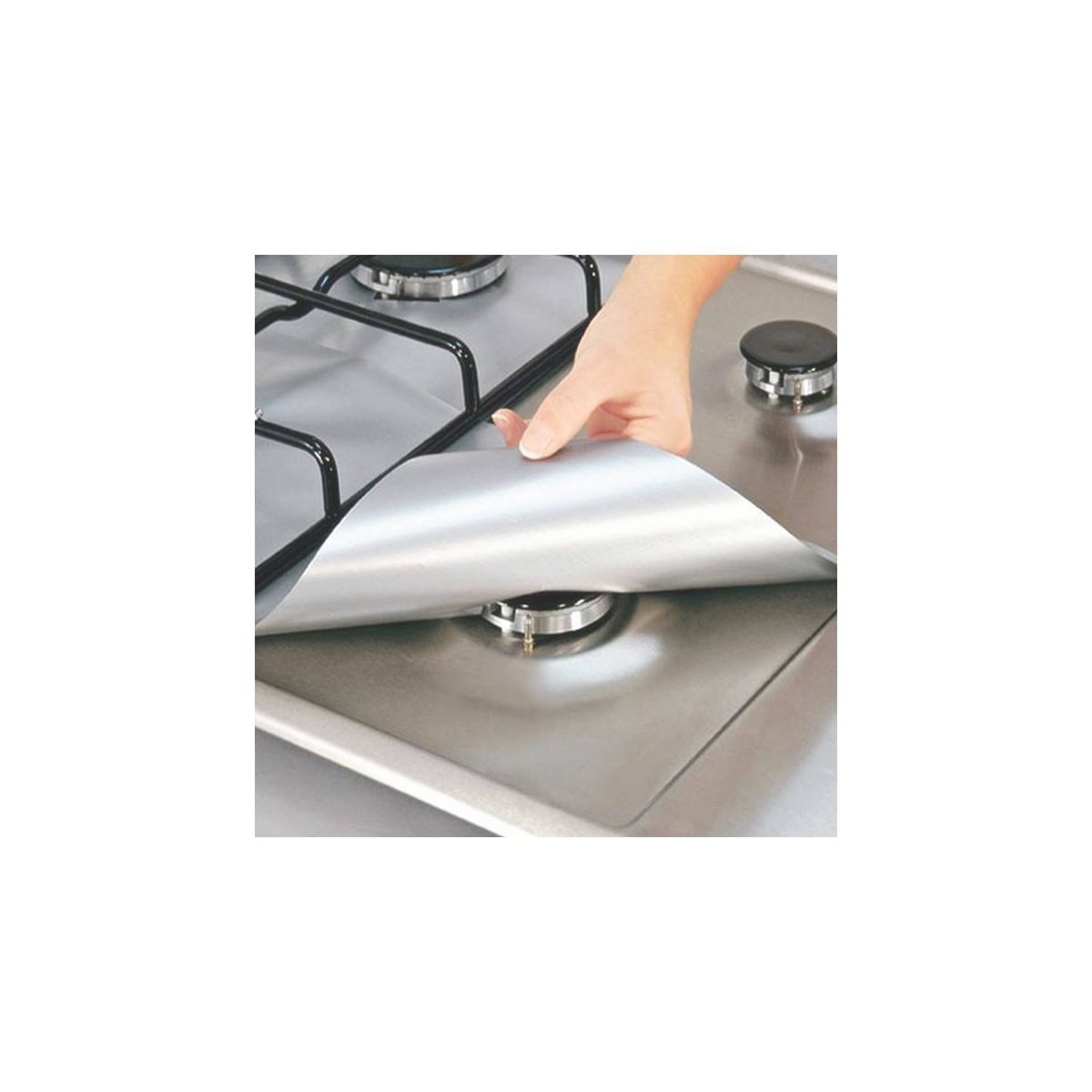 GENERICO - Pack 36 Laminas Aluminio Protector De Cocina