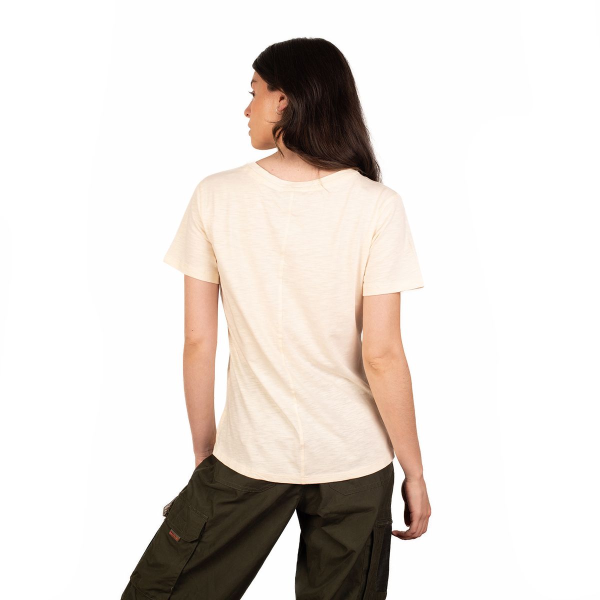 LENGA - Polera Huilli Cuello Redondo Manga Corta Sustentable Lenga®