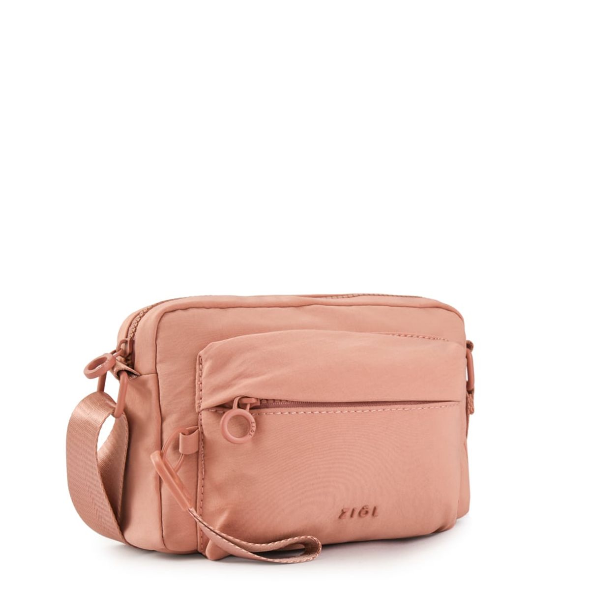 ZIOL - Cartera bandolera veby mediana rosa viejo