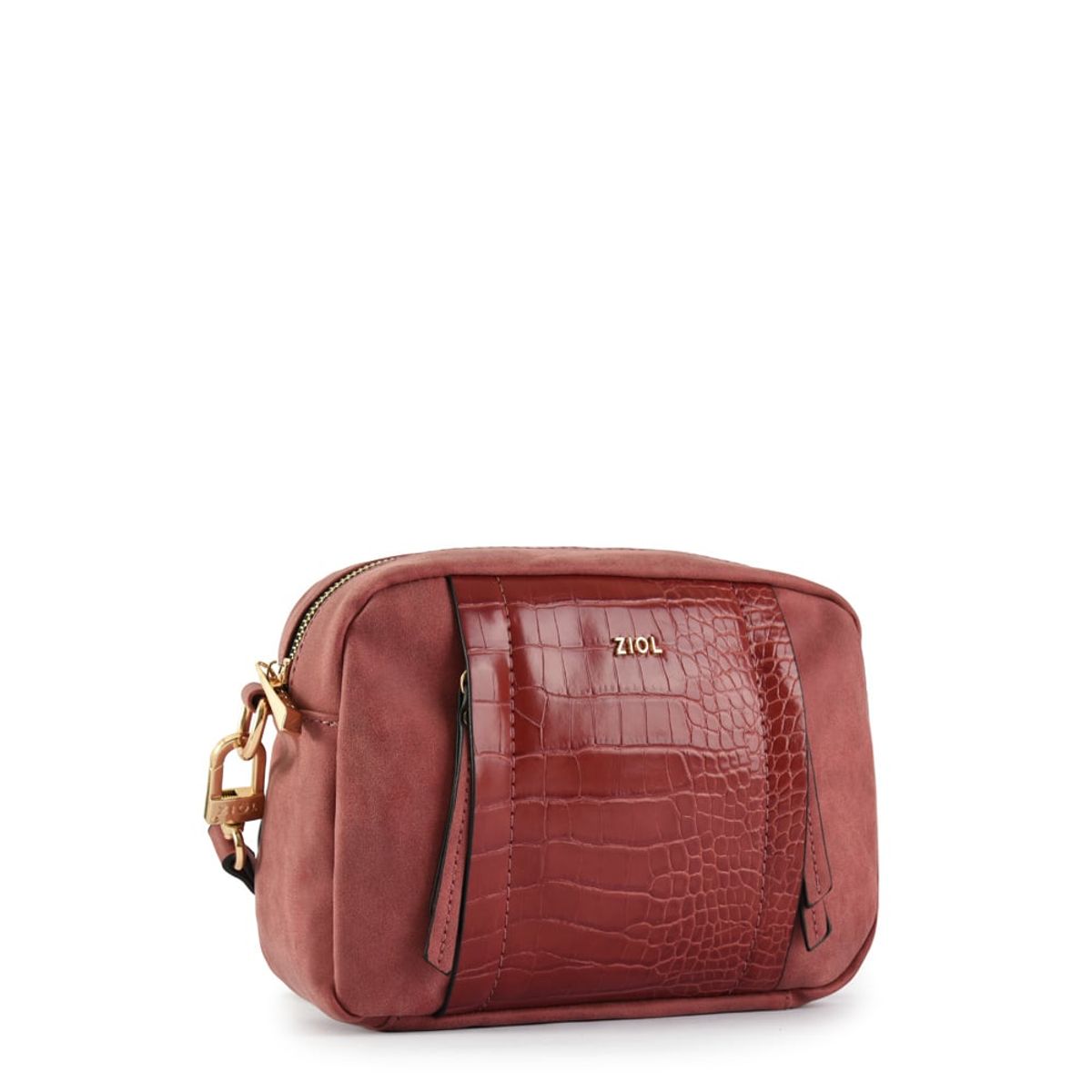 ZIOL - Cartera bandolera tiana pequeña burdeo