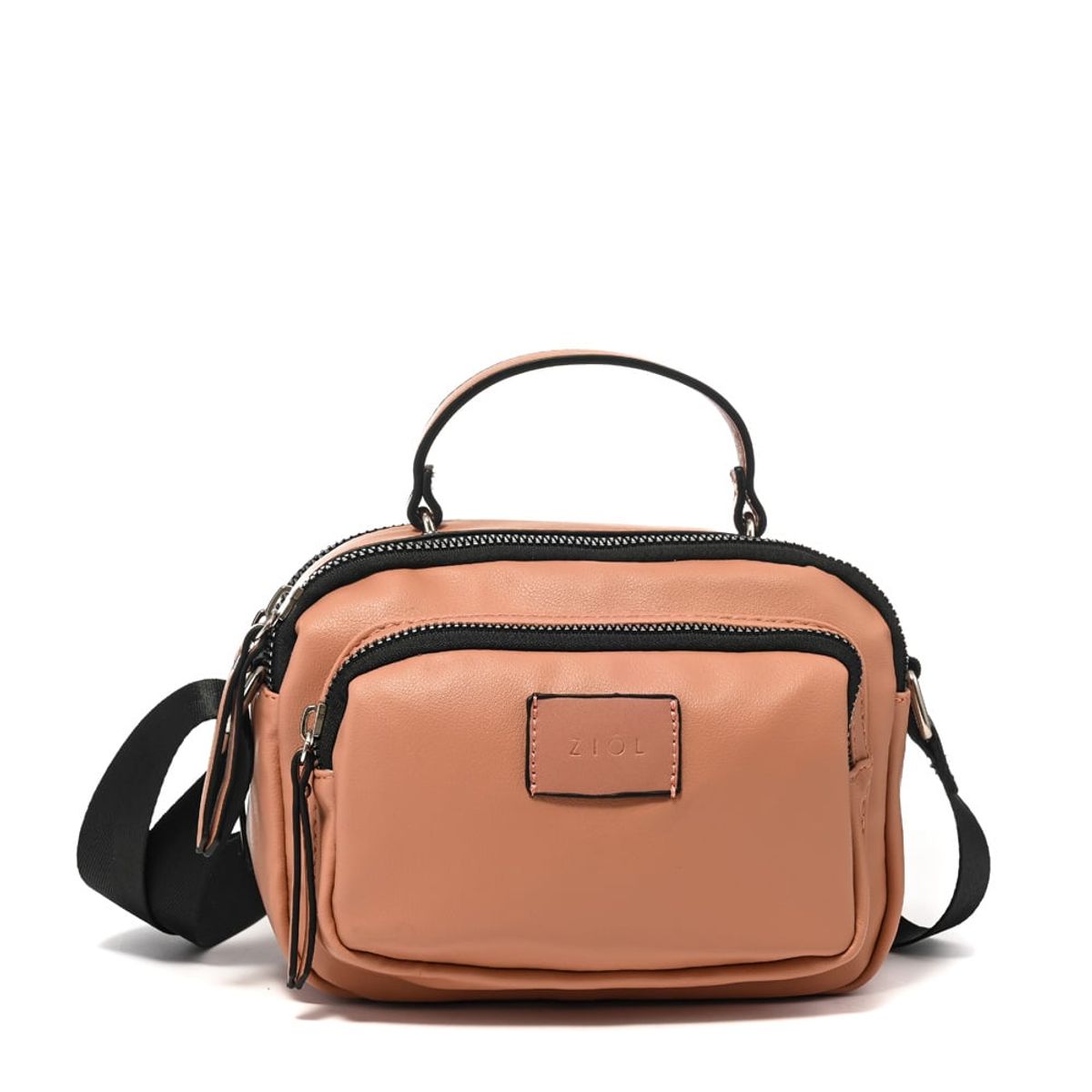 ZIOL - Cartera bandolera dátil pequeña rosa viejo