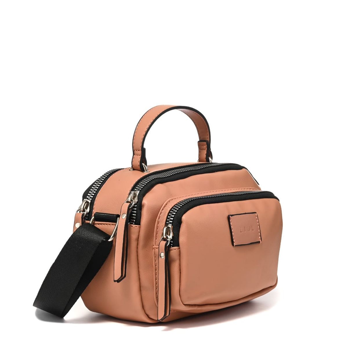 ZIOL - Cartera bandolera dátil pequeña rosa viejo