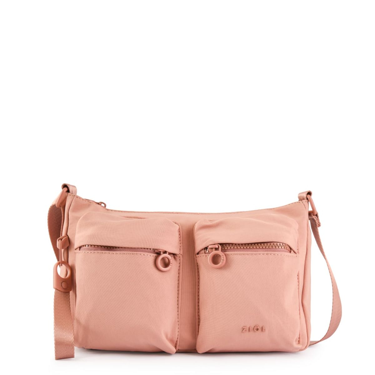 ZIOL - Cartera bandolera veby mediana rosa viejo
