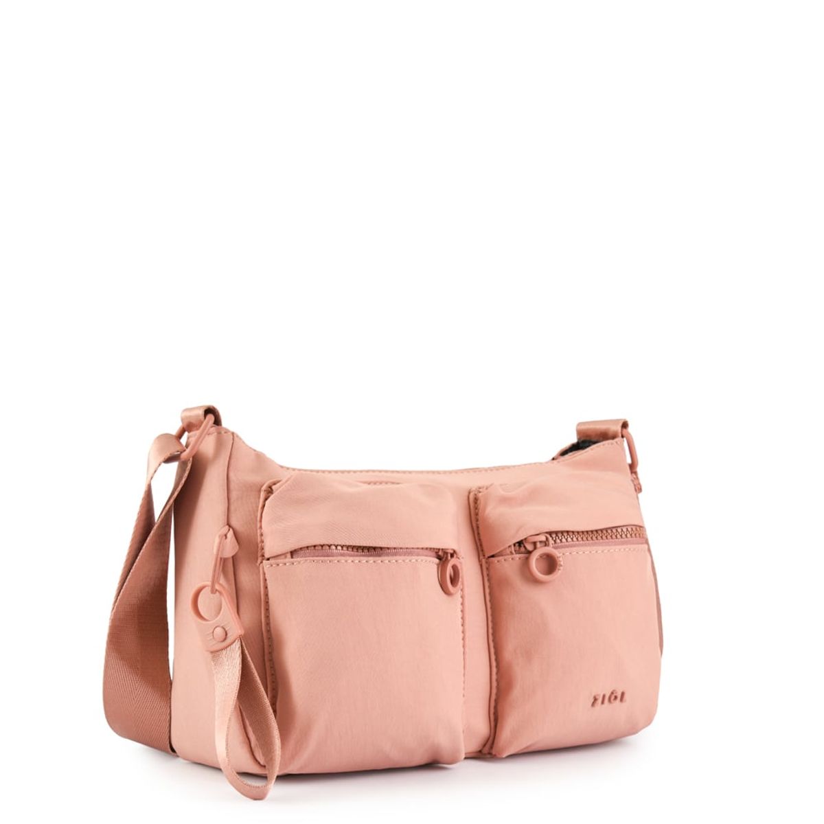 ZIOL - Cartera bandolera veby mediana rosa viejo