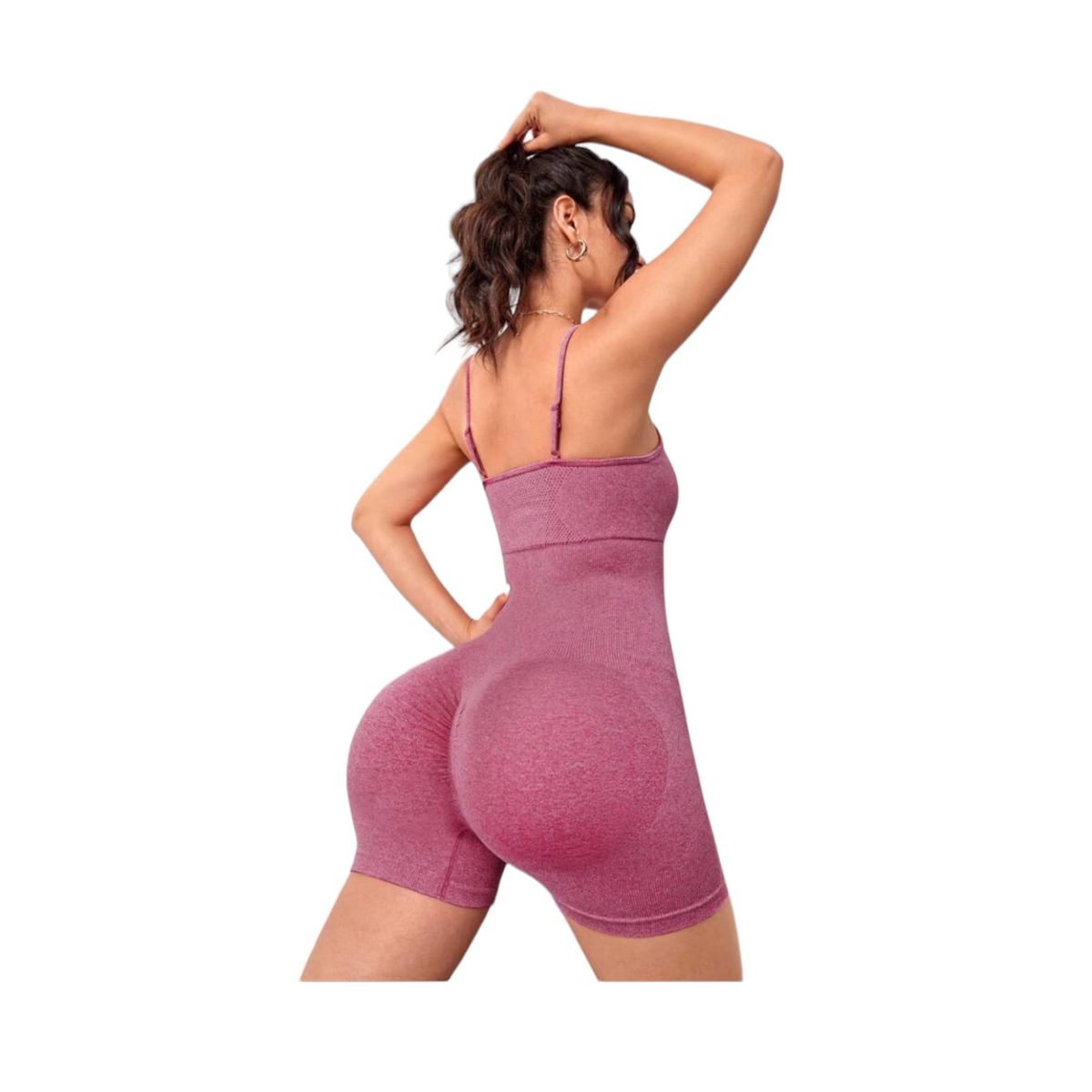GENERICO - enterito corto para mujer - deportivo push up