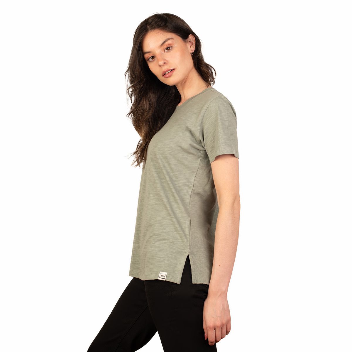 LENGA - Polera Huilli Cuello Redondo Manga Corta Sustentable Lenga®