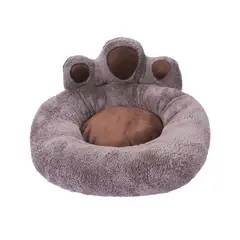 GENERICO - Cama Para Mascotas Diseño Huella de Perro Mediana