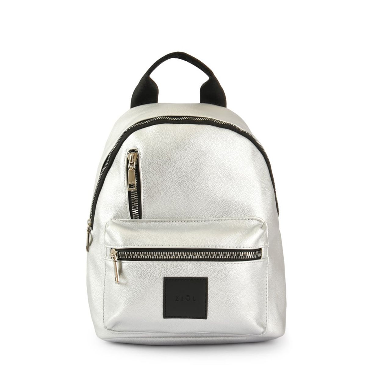 ZIOL - Mochila mediana ina plateado