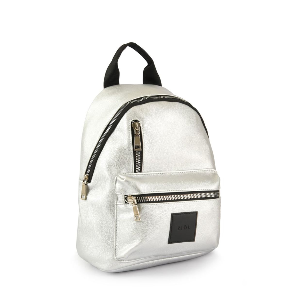 ZIOL - Mochila mediana ina plateado