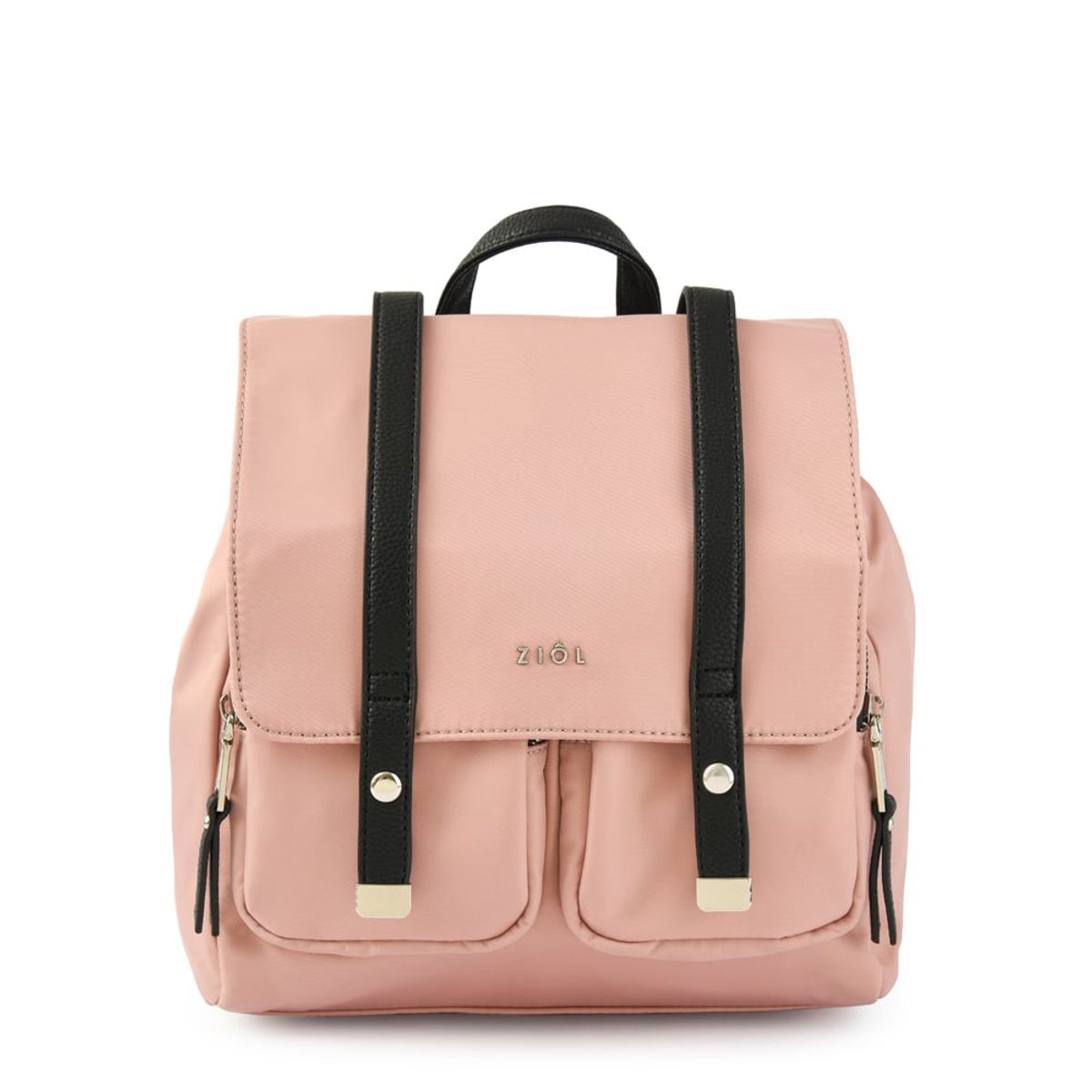 ZIOL - Mochila con tapa mediana erzurum rosado