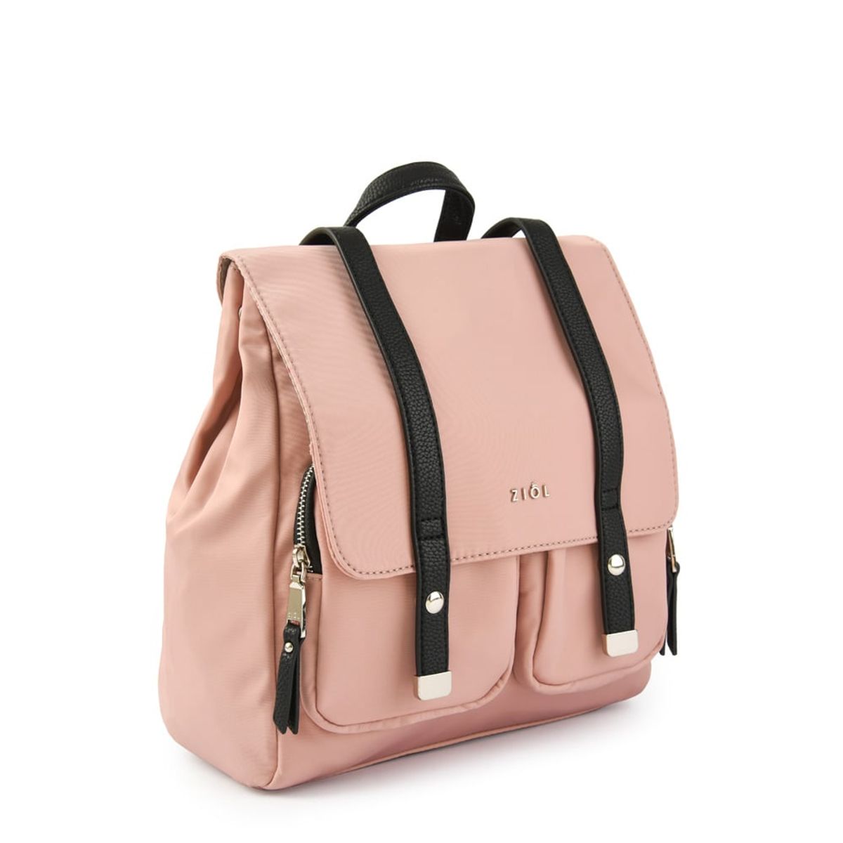 ZIOL - Mochila con tapa mediana erzurum rosado