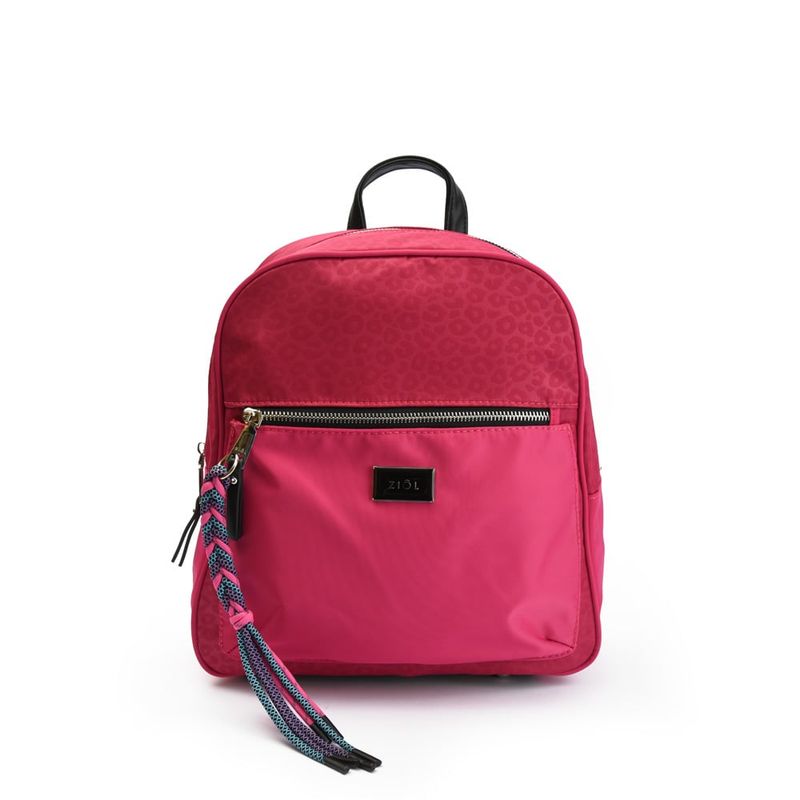ZIOL - Mochila mediana browalia fucsia