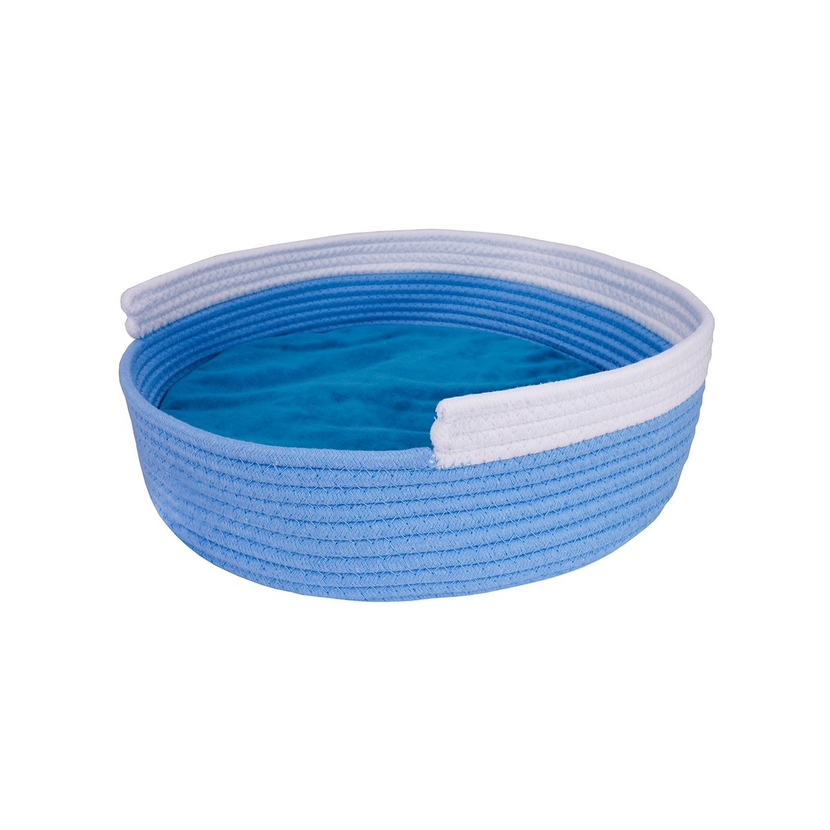 GENERICO - Cama Para Gatos Algodón Diseño Cesta Mediana