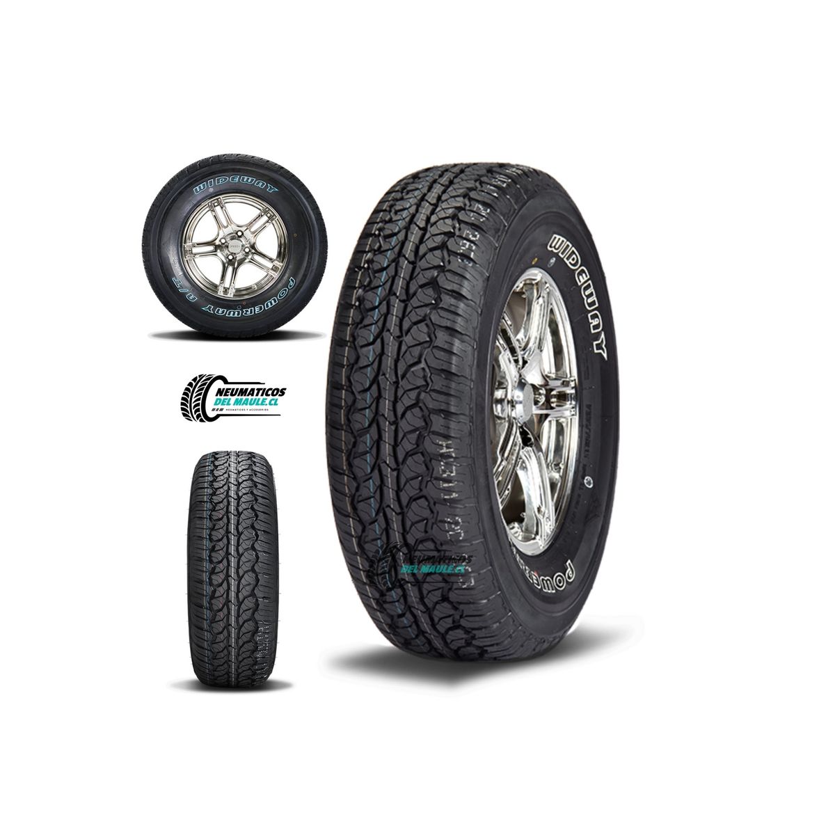GENERICO - NEUMATICO 225/75 R16 WIDEWAY POWERWAY A/T 115/112S 10PR WIDEWAY