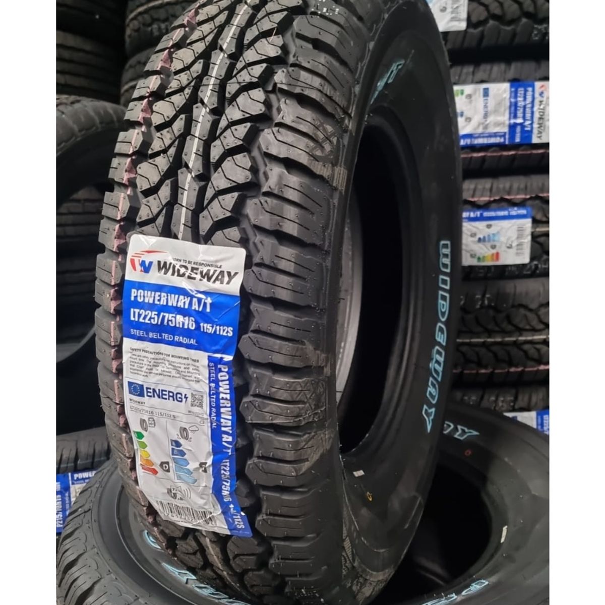 GENERICO - NEUMATICO 225/75 R16 WIDEWAY POWERWAY A/T 115/112S 10PR WIDEWAY