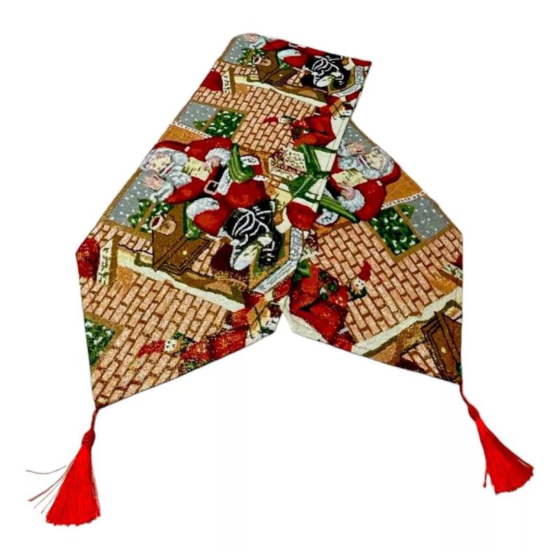 GENERICO - Camino De Mesa Navidad Camino Mesa Mantel Lino Rectangular