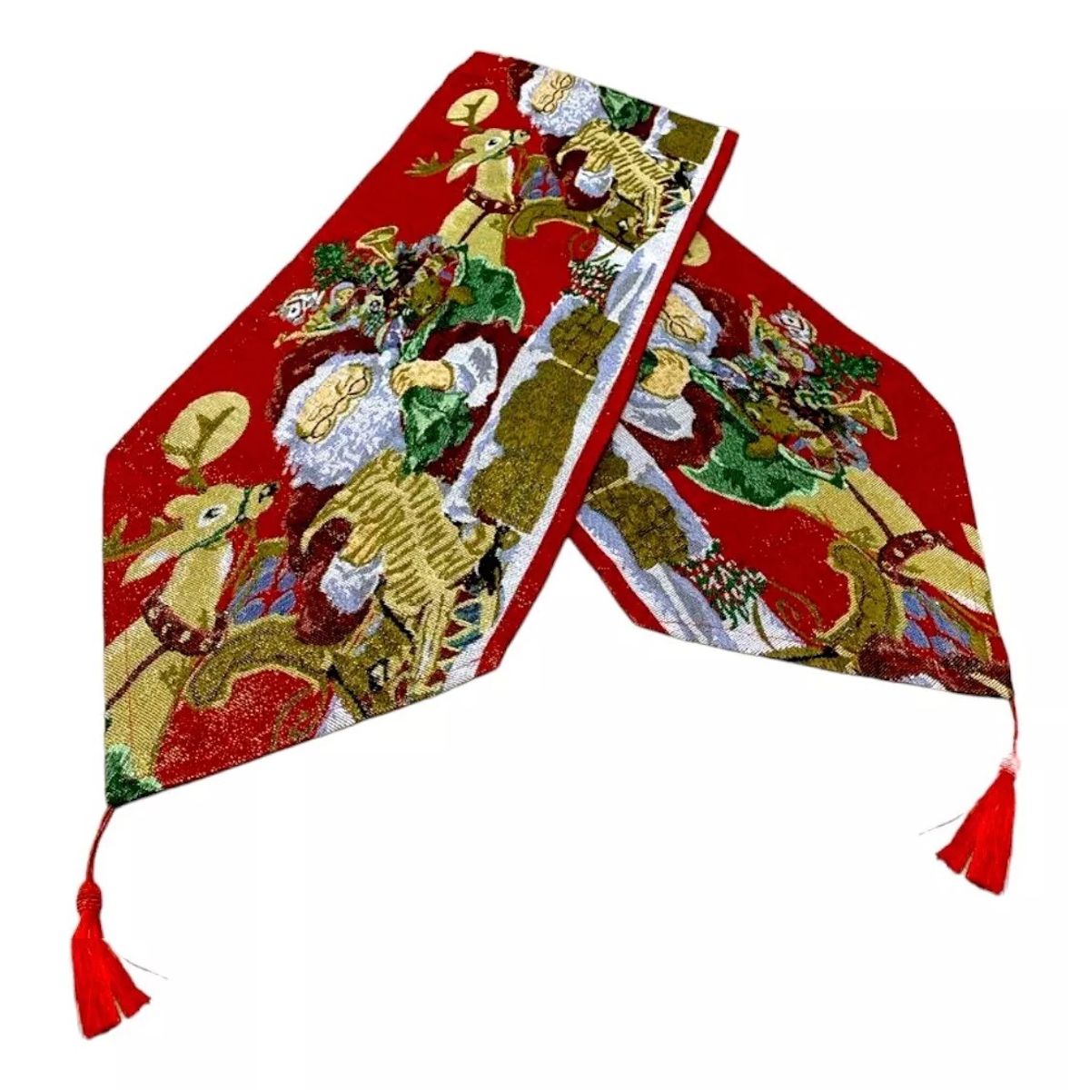 GENERICO - Camino De Mesa Navidad Camino Mesa Mantel Lino Rectangular