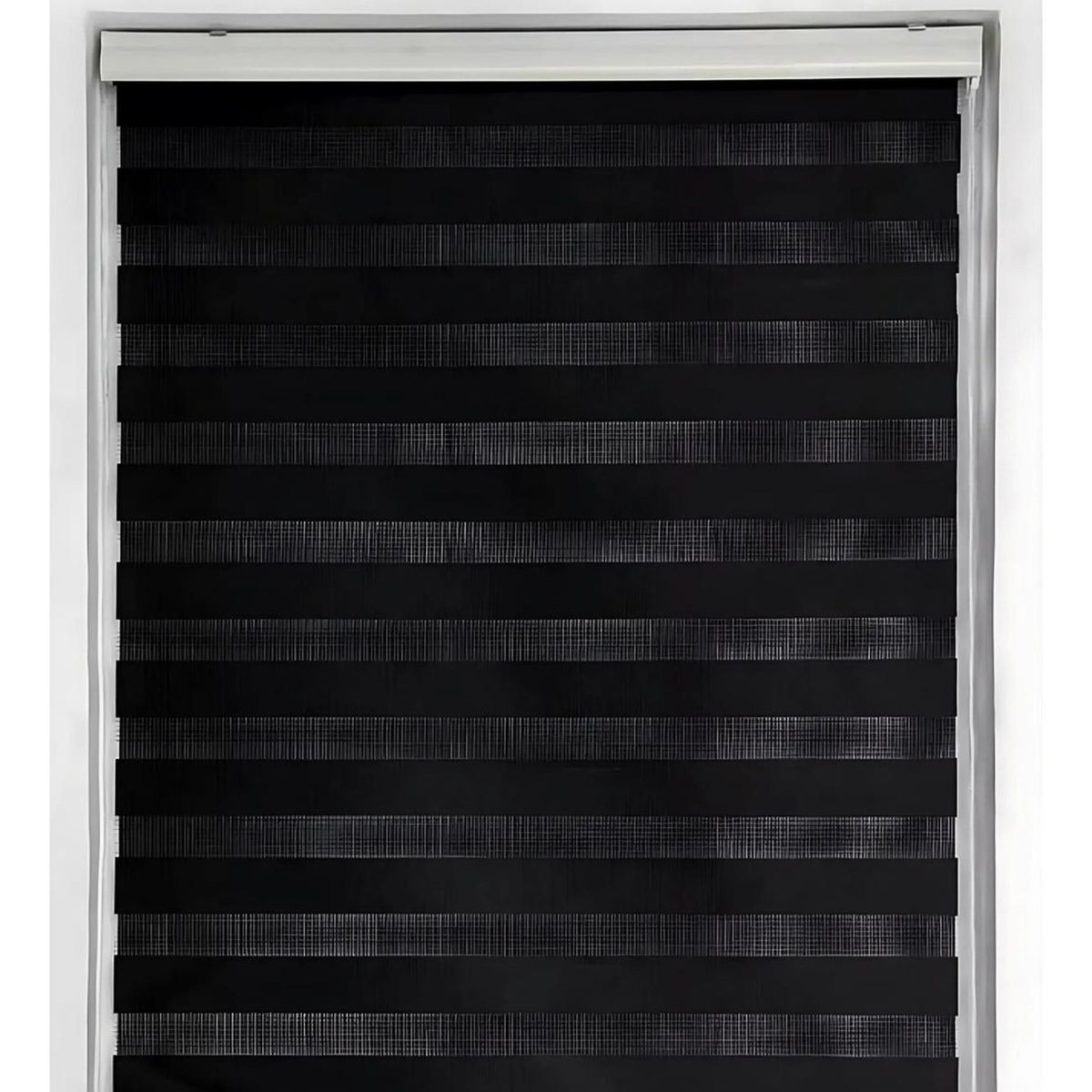 IMPORTCLICK - Cortina Roller Dúo Zebra Negra 160x220 CM IMPORTCLICK
