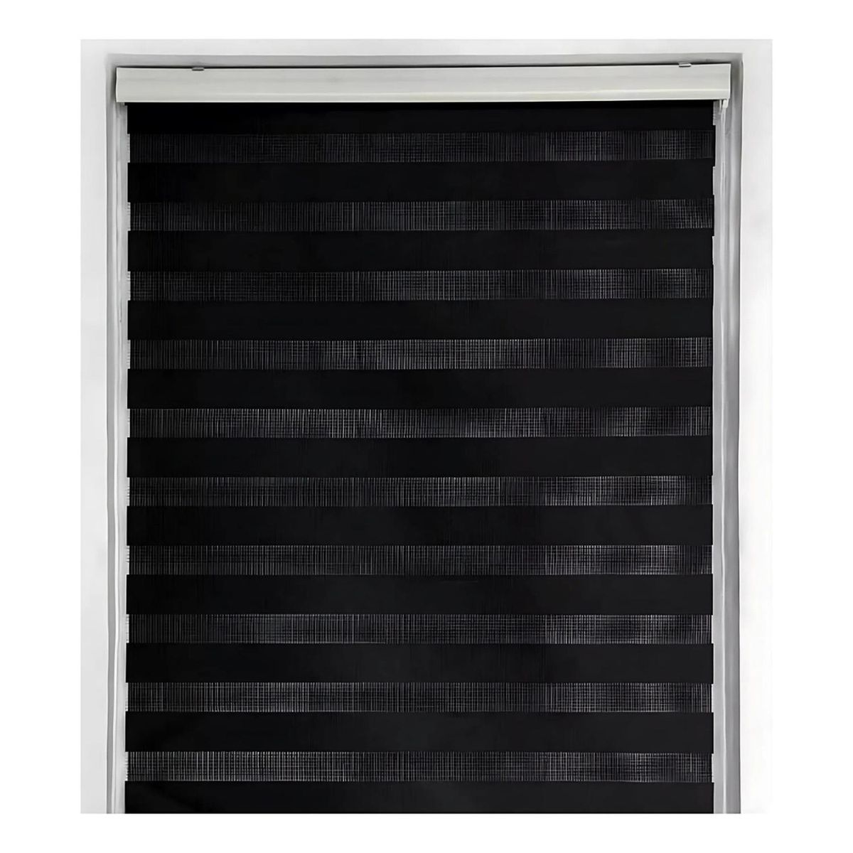 IMPORTCLICK - Cortina Roller Dúo Zebra Negra 160x220 CM IMPORTCLICK