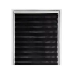 IMPORTCLICK - Cortina Roller Dúo Zebra Negra 160x220 CM