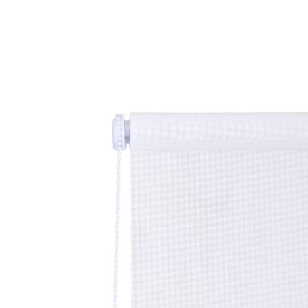 IMPORTCLICK - Cortina Roller Tejido Sunscreen Blanco 130x240 CM IMPORTCLICK